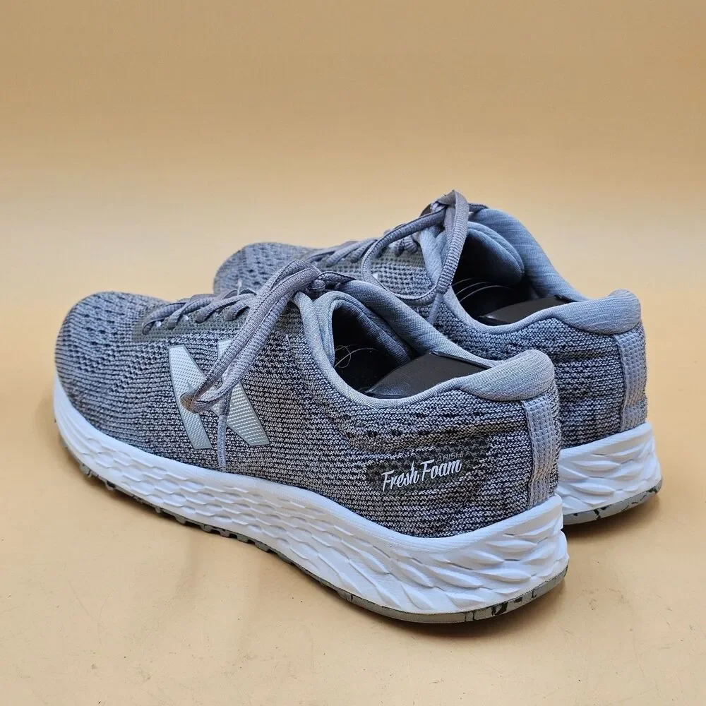 New Balance Fresh Foam Arishi Gray White Running Shoes Sneakers Womens Size 10